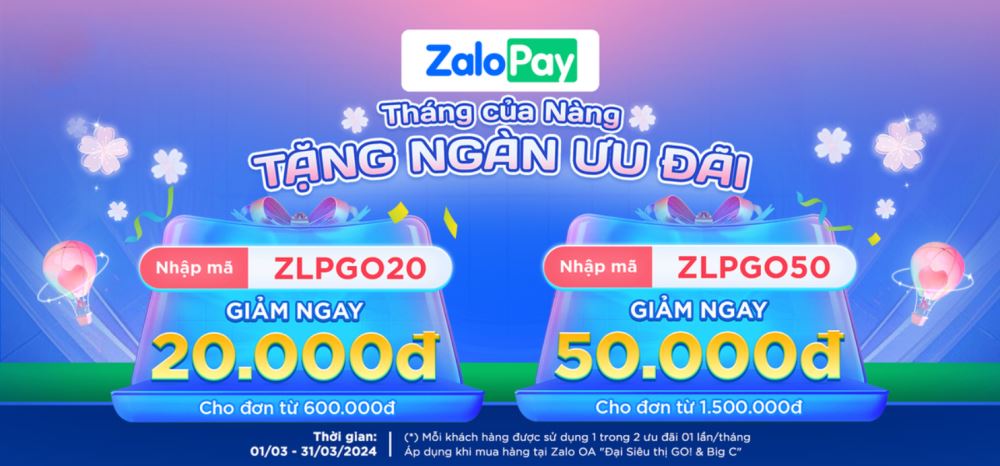 THÁNG CỦA NÀNG TẶNG NGÀN ƯU ĐÃI